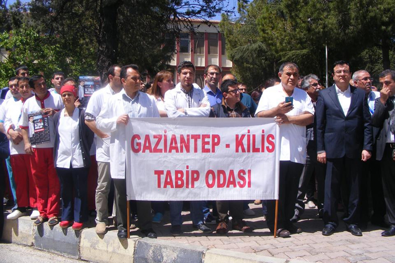 Gaziantep’te Doktorun darp edilmesi kınandı